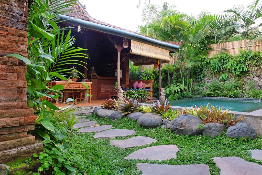 Honeymoon Green Villa Ubud Exterior foto
